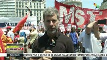 Empleados estatales argentinos en huelga por despidos injustificados