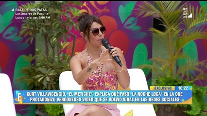 Génesis Tapia sobre memes de Metiche