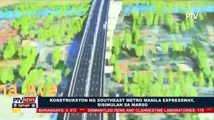 Download Video: Konstruksyon ng Southeast Metro Manila expressway, sisimulan sa Marso