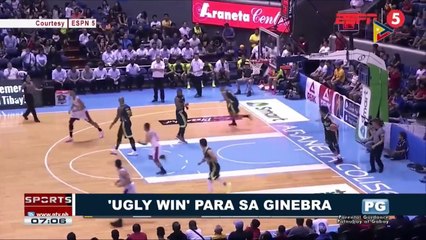 SPORTS BALITA: 'Ugly win' para sa Ginebra