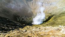 Caldera Active Volcano Bromo in East Java, Indonesia by Timelapse4K