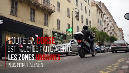 Pollution aux particules fines en Corse