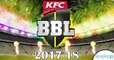 Big Bash League 2017 Highlights Match 20 Sydney Thunder vs Adelaide Strikers