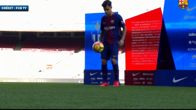 Barça : les jongles de Coutinho au Camp Nou !
