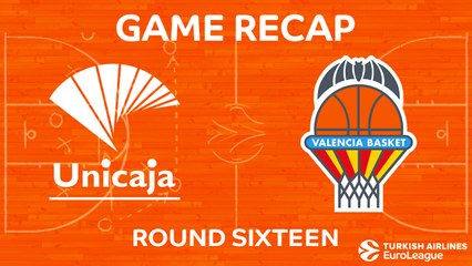 Highlights: Unicaja Malaga - Valencia Basket