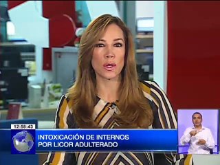 Intoxicación de internos por licor adulterado en Latacunga