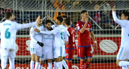 Real Madrid Kral Kupasında Numancia'yı 3-0 Yendi