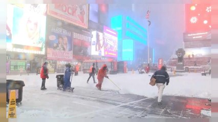 La 'bomba meteorológica' colapsa Nueva York