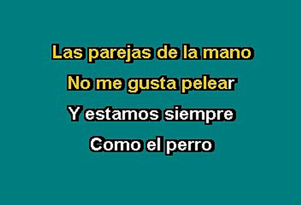 Yuri - Dame un beso (Karaoke)