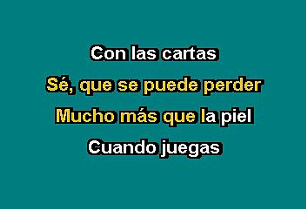 Yuri - Me tienes que querer (Karaoke)