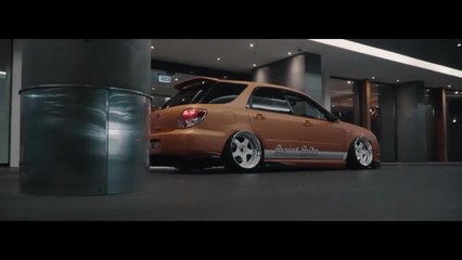 Bagged Impreza Wagon