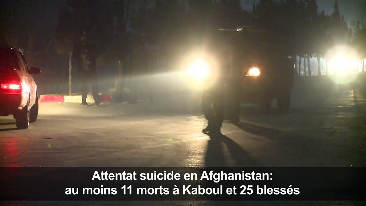 Attentat suicide en Afghanistan: au moins 11 morts à Kaboul