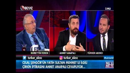 Ahmet Anapalı'dan Celal Şengör'e tokat gibi yanıt