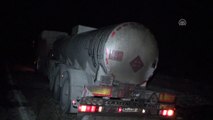 Tankerden yola dökülen asit kazaya neden oldu - KÜTAHYA