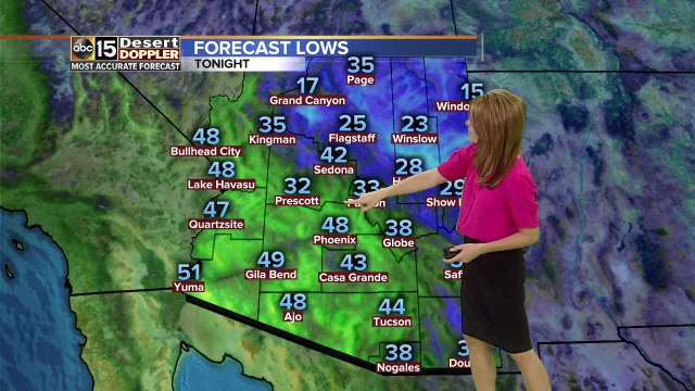 Temperature highs to remain in mid-70s through weekend