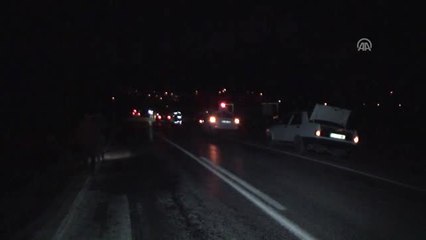 Tankerden Yola Dökülen Asit Kazaya Neden Oldu
