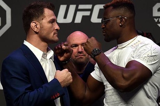 UFC 220: Press Conference Face-offs