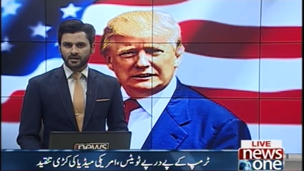 The Trump's Tweets are criticized by the American media