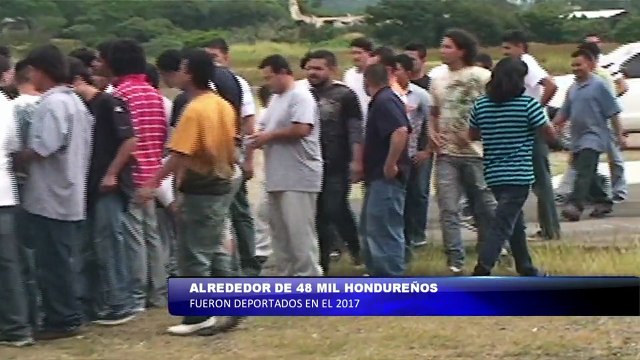 Al rededor de 48 mil hondureños fueron deportados en el 2017