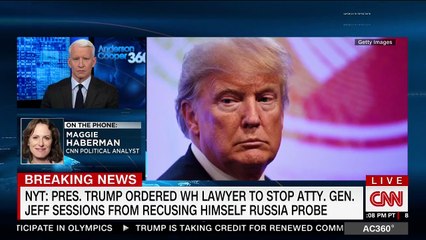 Legal analyists warns Trump's actions "adds up to a potential of an obstruction of justice charge for the president"
