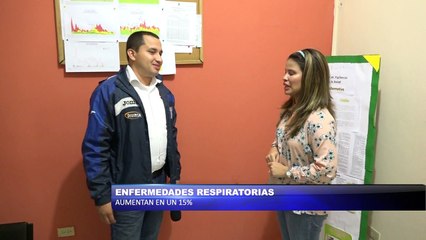 Enfermedades respiratorias aumentan en un 15%