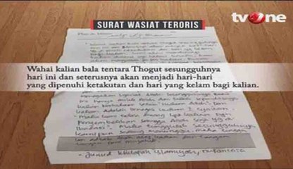 Polisi Temukan Surat Ancaman Serangan Bom di Jatiluhur