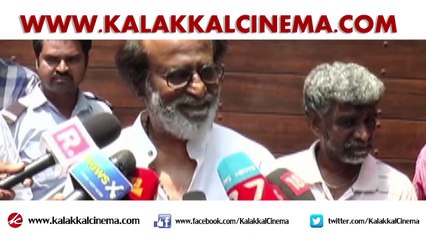 Rajini and Stalin Clears - DMK chief Karunanidhi Meet Issue