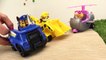 ROCK SLIDE! Paw Patrol & Blaze & Crusher Toy Trucks Stories - Toys Videos for kids-5feH7O7XB9k