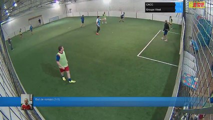But de romain  (1-1) - CACC Vs Groupe Vinet - 04/01/18 19:00 - LIGUE 4 - Poitiers Game Parc