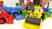 BOB the Builder Can't Count! TOY TRAINS Number Game with LEGO Construction Toy Trucks Learn Numb