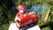 Big fire truck rushes to the fire ALCOVE IS ON FIRE Extinguishing fire Cars for kids  Pl