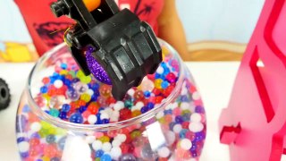 Play-Doh Man Decorating Christmas Tree - ORBEEZ OCEAN Fishing for Gifts! Christmas Videos for