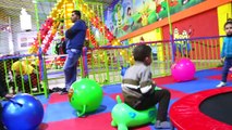 Indoor Playground Fun for Family and Kids with slides Horse Toys-m