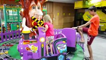 Funny Kids play Indoor Playground Family Fun Play Area Learn Colors with Nurs