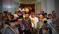 Intip Keakraban Jokowi Dengan Raja dan Sultan se-Indonesia