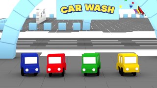 Cartoon Cars - CAR WASH PAINTBALL - Cars Cartoons for Children - Chi