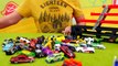 HOTWHEELS TransporteHOTWHEELS Transporr Truck vs. Monster Trucks! - Toy cars videos for kids to Le