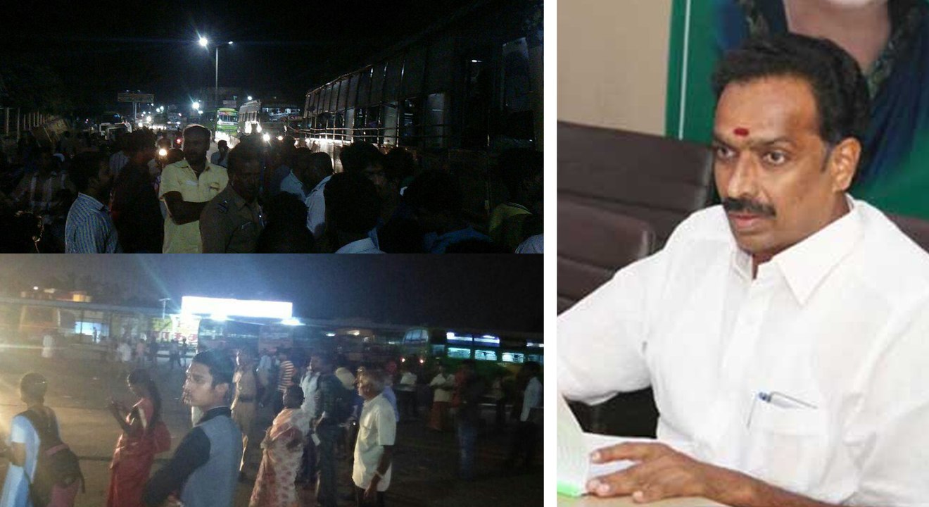 போராட்டத்தில் ஈடுபடுவர்களுடன் இனி பேச்சுவார்த்தை இல்லை - அமைச்சர் விஜய பாஸ்கர்- வீடியோ