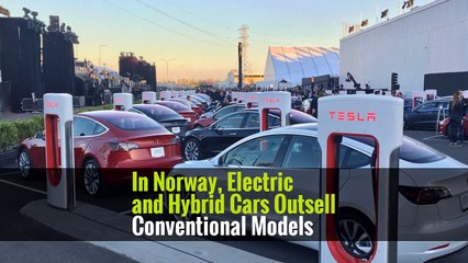 In Norway, Electric and Hybrid Cars Outsell Conventional Models