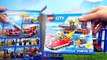 #LEGO Super set of a fire equipment. Cars for kids - Fire truck, ATV, hovercraft. En