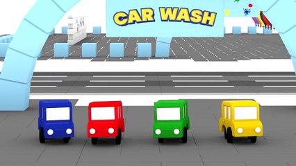 Cartoon Cars - CAR WASH PAINTBALL - Cars