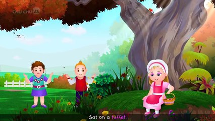 Little Miss Muffet Nursery Rhyme _ Carto