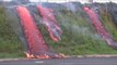 Lava flows in Pahoa - Hot Lava