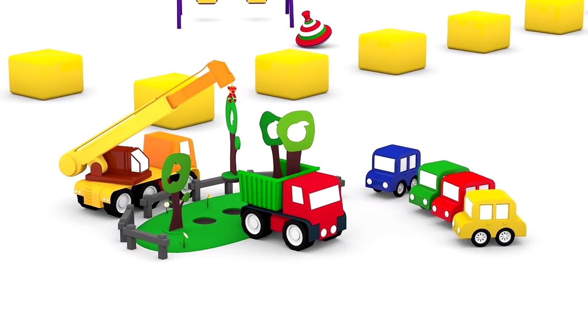 ⁣Cartoon Cars - CARTOON PLAYGROUND! - Cartoons for Children - Child