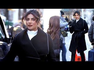 Priyanka Chopra Shoots For Quantico 3 In Chilly New York