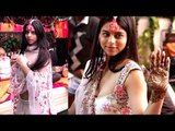 Shah Rukh Khan's Daughter Suhana Khan In Traditional Look At A Delhi Wedding