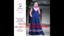 WA: 0857-7042-0054, model gamis batik pesta