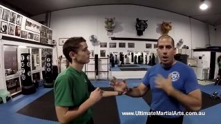 Wing Chun Defence against a wrist grab