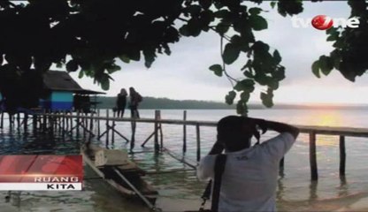 Menikmati Matahari Terbenam di Pulau England