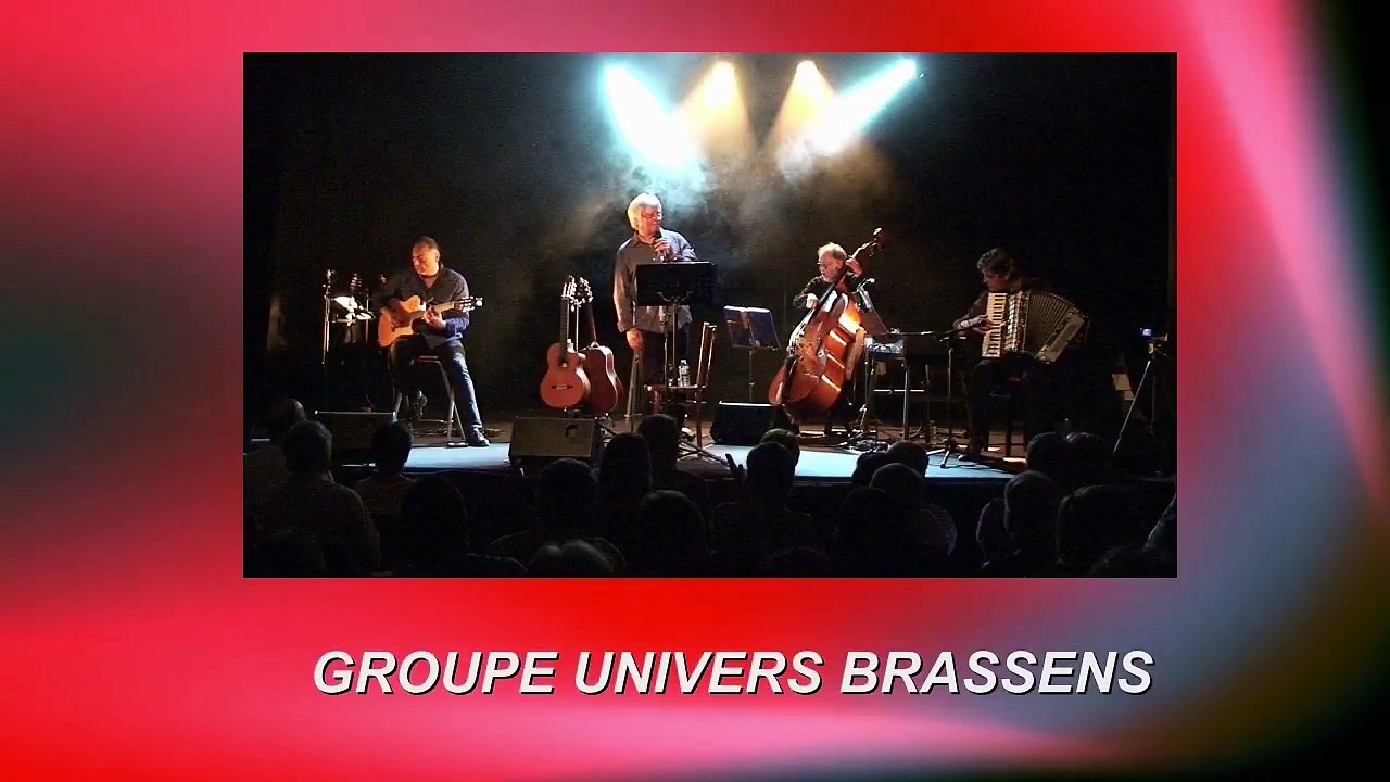 GROUPE UNIVERS BRASSENS extraits